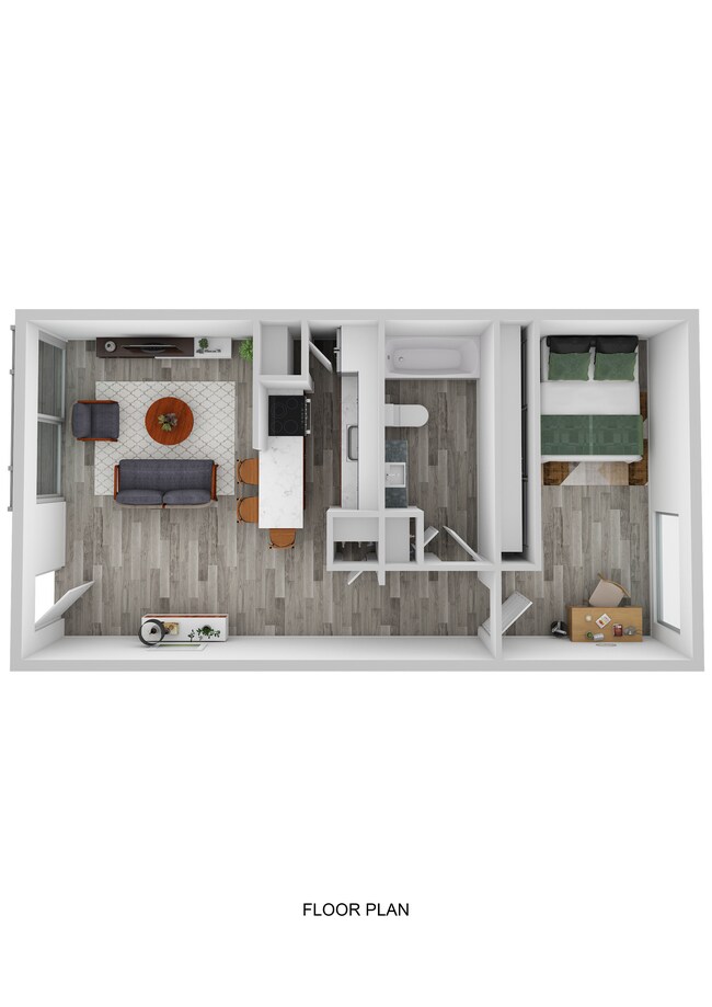 1x1A - Semi 1013 floor plan